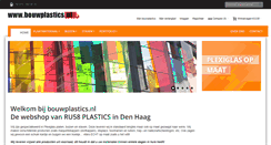 Desktop Screenshot of bouwplastics.nl